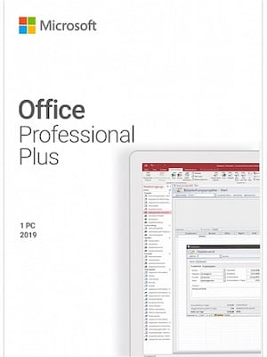 Microsoft Office Professional 2019 Plus (1 PC)